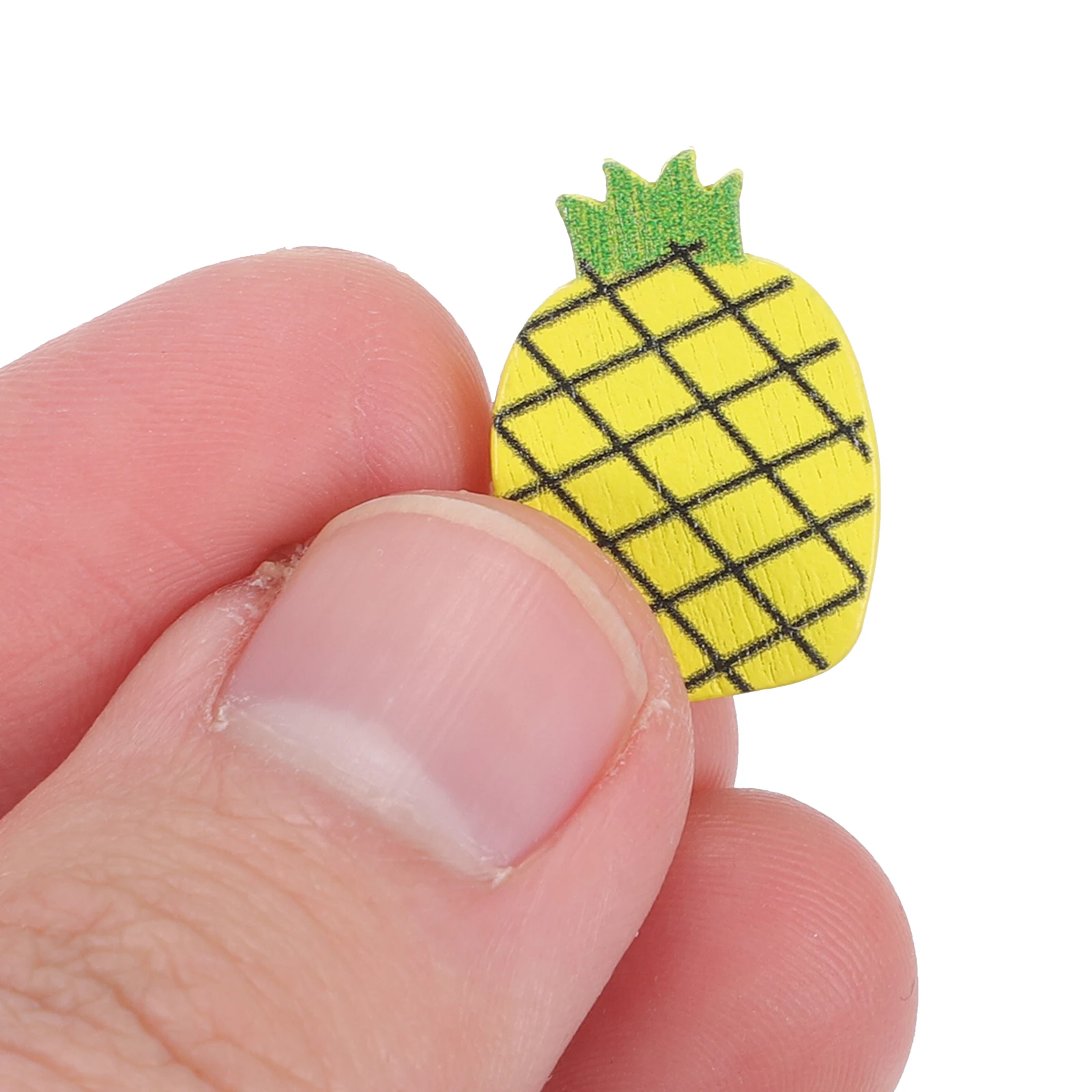 

30Pcs Decorative Wooden Push Pins Multi-Function Thumbtacks Cork Board for Home Office Thumb Tacks Cactus Pushpins