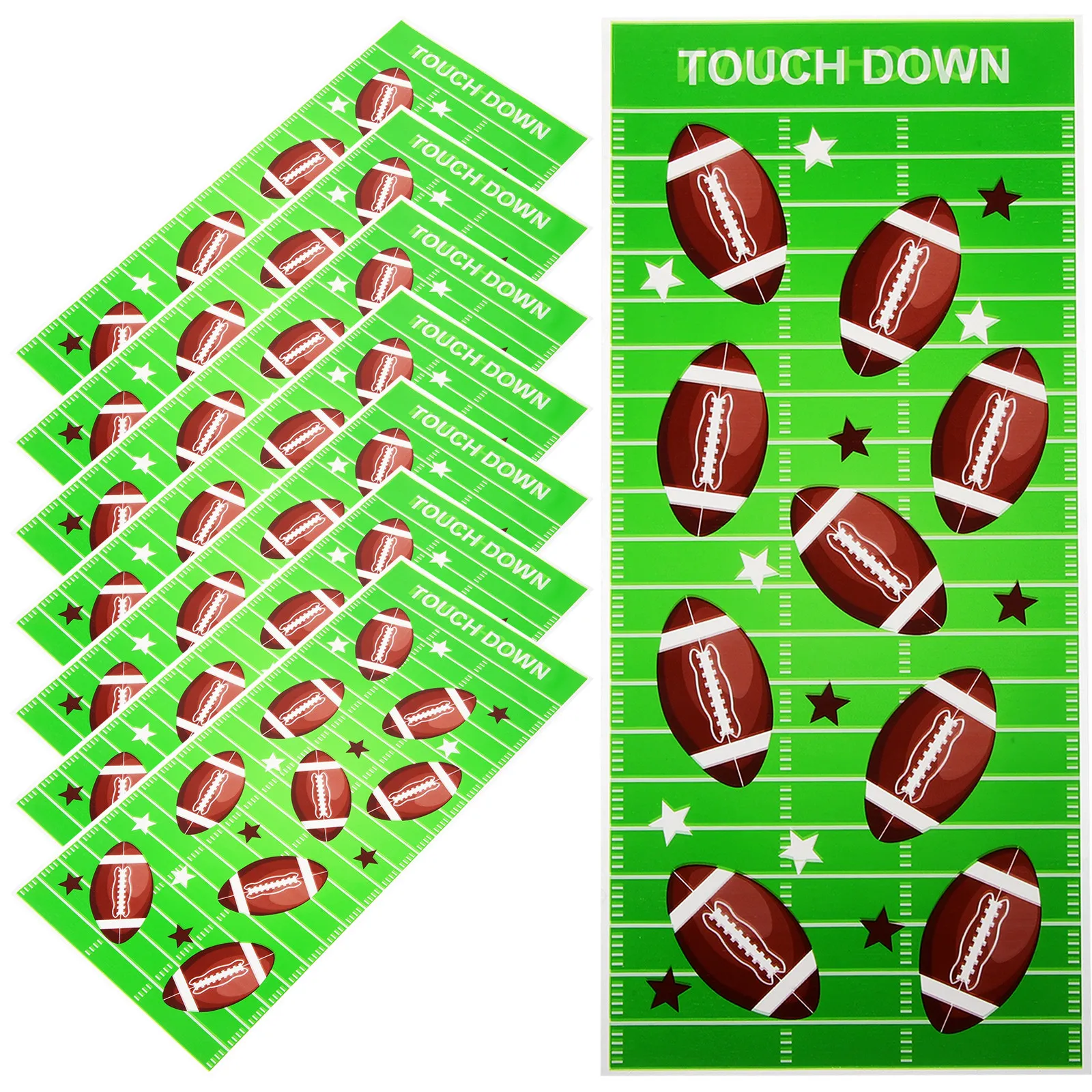 50Pcs Food Packaging Bags Candy Wrapping Bulk Goodie Treat Bags Party Storage Candy Wrappers Biscuit Pouches