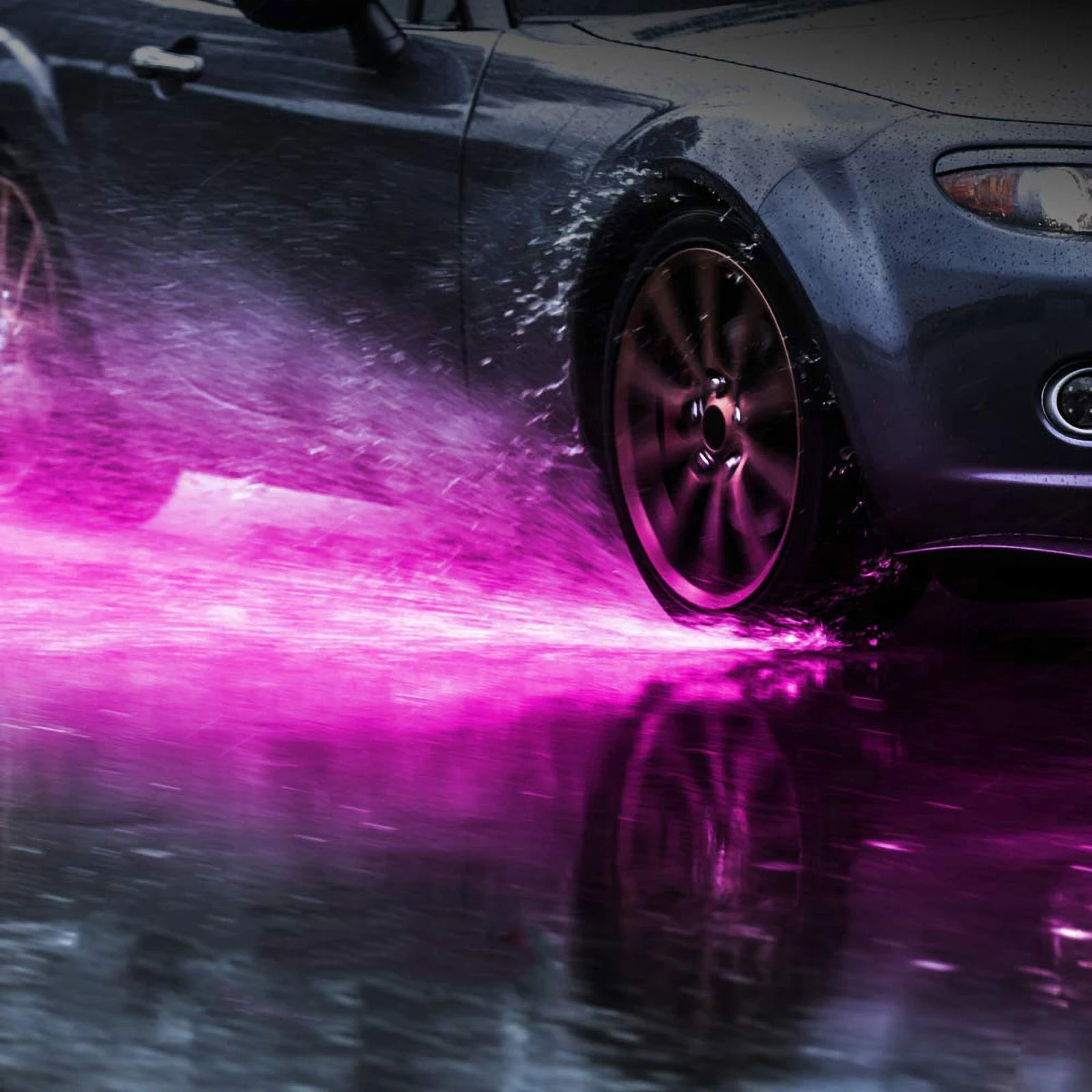 

Interior Light 72LED High Brightness Inside Lights For Car Rich Colors Remote Control Car Inside Lights Auto LED Kit