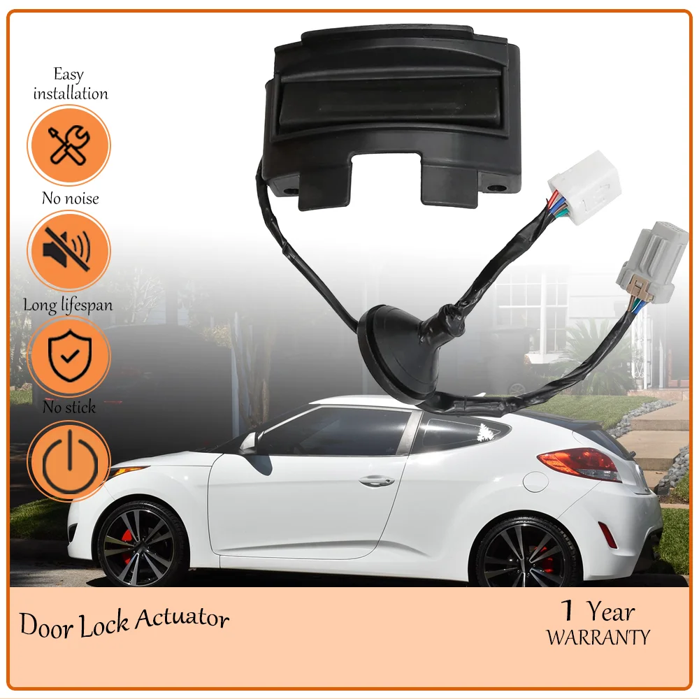 

Rear Hatch Tailgate Release Switch Button Trunk Latch 2-Wire Compatible With Hyundai Veloster 1.6L 2012-2017 oem 81260-2V010