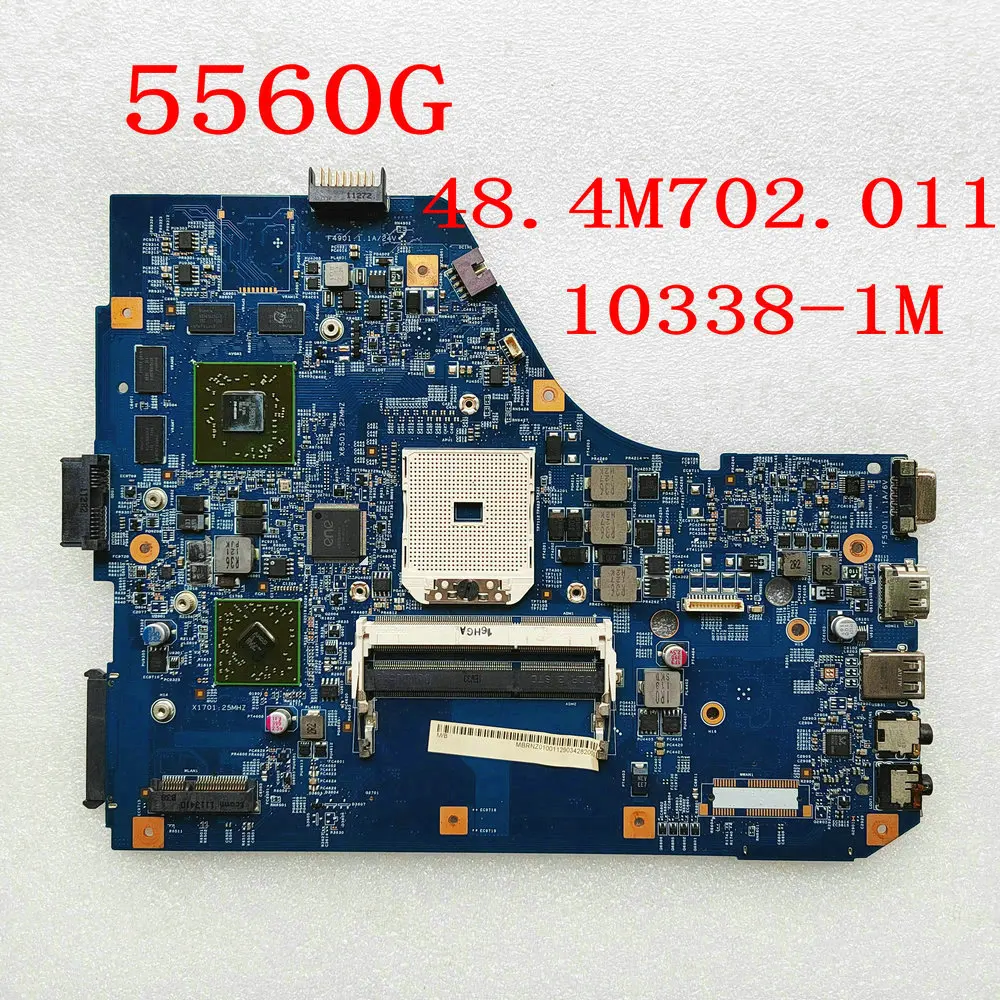 

JE50 SB MB For ACER 5560 5560G MB 10338-1 48.4M702.011 MBRNZ01001 GPU HD7650M HD7470M HD6650M Graphics card DDR3 Test OK