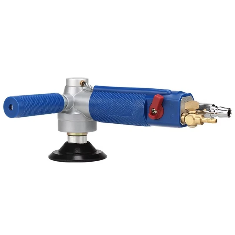 Industrial grade 100mm wired pneumatic 8500 rpm aluminum angle grinder trigger switch wet sander polisher granite