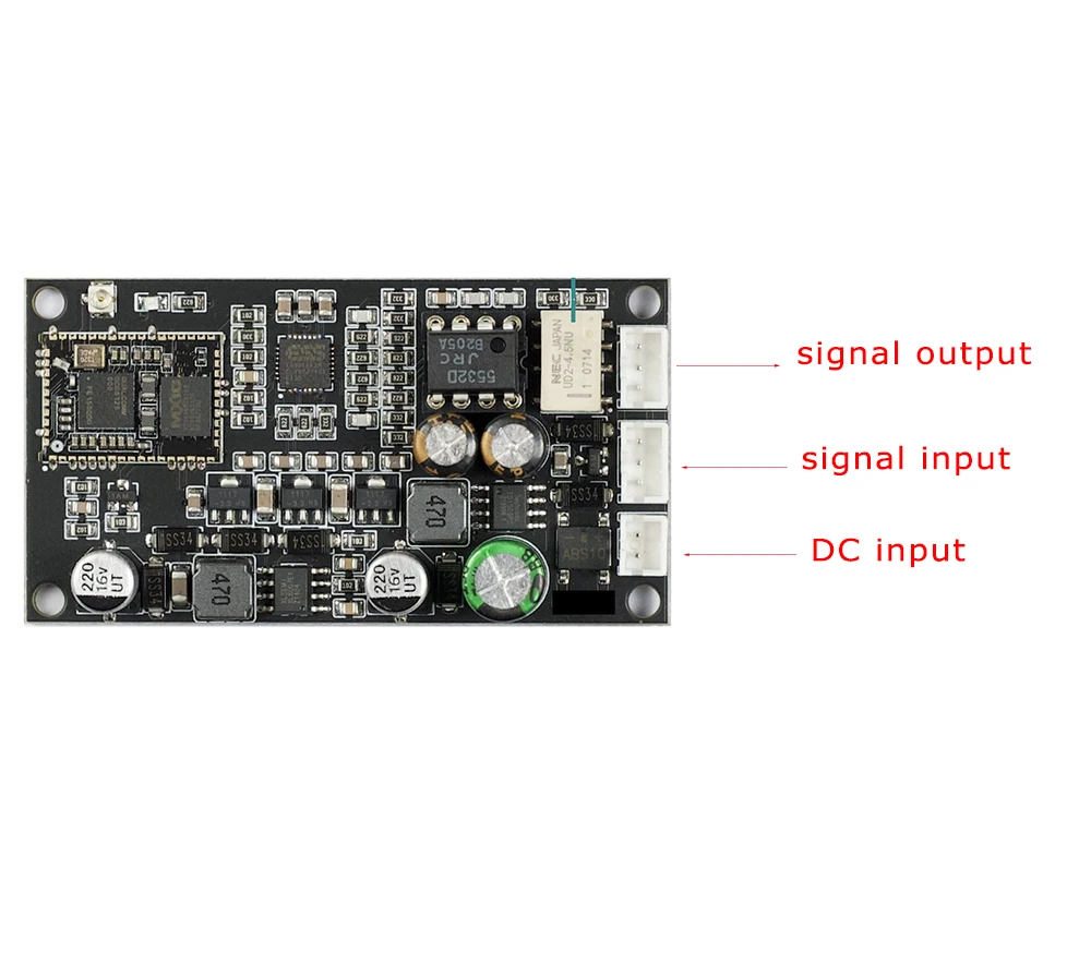 Bluetooth 5.1 Audio Sound Card Of QCC5125 QCC3034 QCC3040 DAC module analog input hard decoding board card aptx HD LDAC
