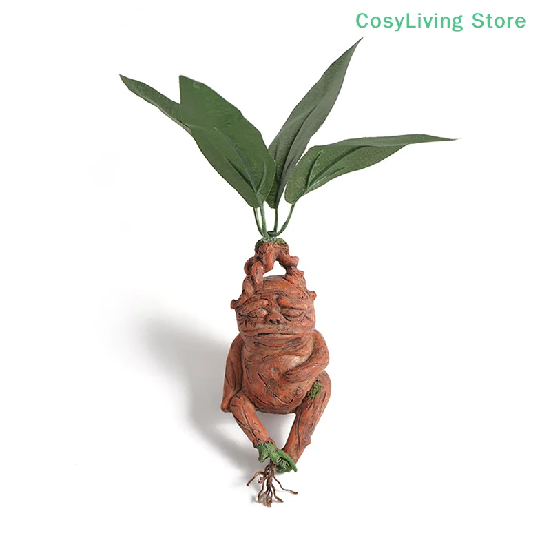 Landscape Decoration Mandrake Resin Statue Crafts Art Figurines Suitable for Outdoor Garden Yard Living Room Bedroom Gift