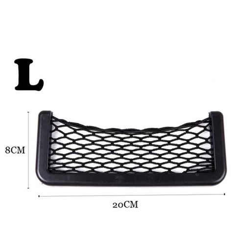 Car Net Bag Phone Holder Storage Pocket for LADA Vesta Granta XRay Kalina Priora Sedan Sport