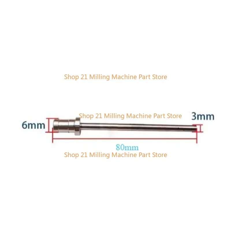 

Extended ceramic tube guide Ø6xØ3xL80mm, ceramic electrode guide EDM drilling machine 1PC