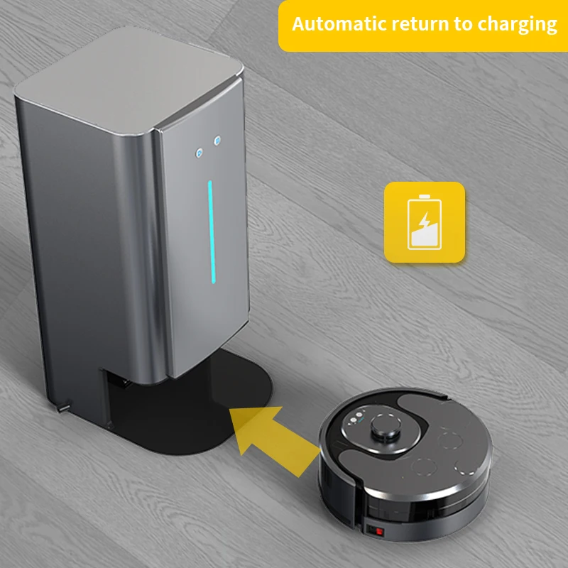 Prix attrayant visualiser nettoyage industriel Uv automatisé sol propre Machine de nettoyage Robot aspirateur