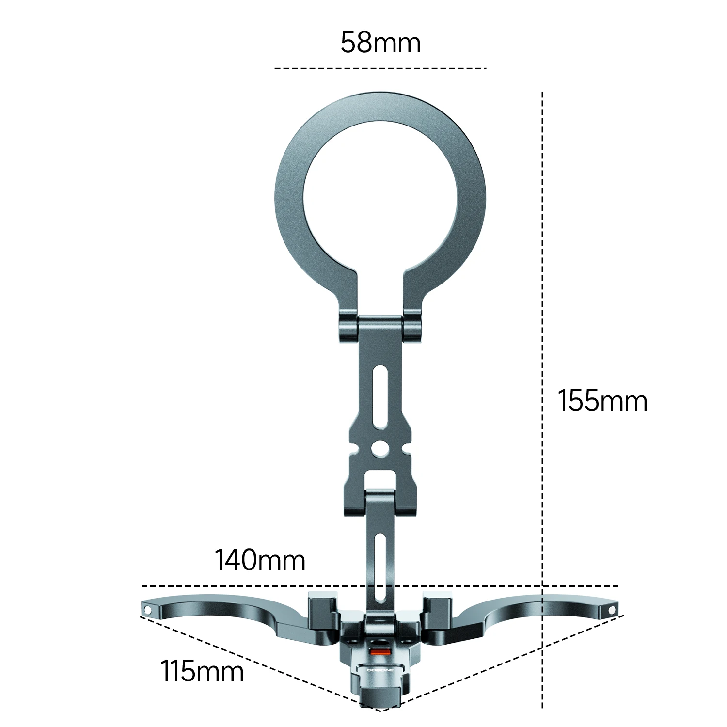 COBONE Doppelseitiger Magnetischer Handyständer Faltbar 1/4 Zoll Halterung für MagSafe Android Smartphones Desktop Fitness Vlog Live-Streaming – Detail 16