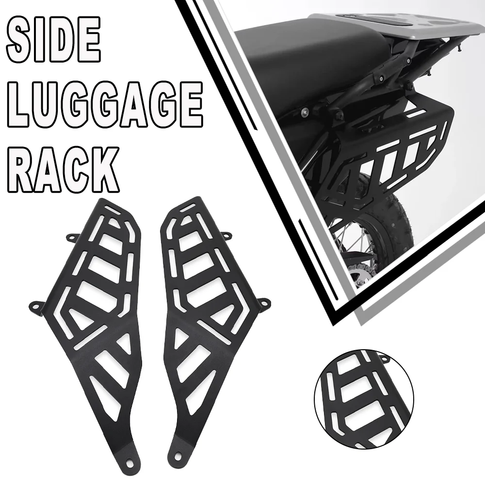 

2024 KLR 650 Motorcycle Side Luggage Rack Holder Luggage Bracket For Kawasaki KLR650 KLR650S Adventure Traveler / ABS 2022- 2025