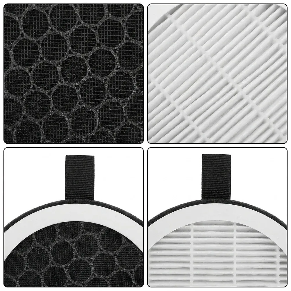 HEPA Circular Activated Carbon Composite For Element Purification Pipe 173-300mm Indoor Air Quality Improvement