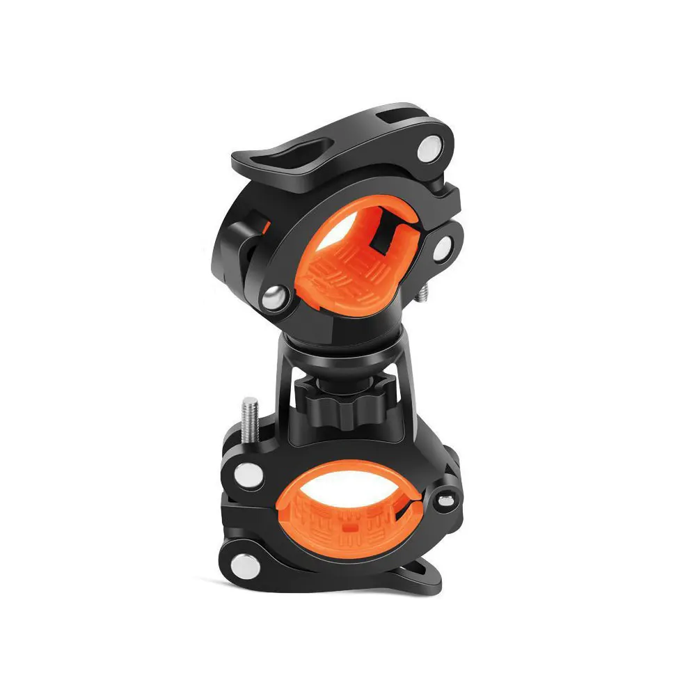 Handlebar Rack Bicycle Motorcycle Flashlight Headlight Holder Fixing Bracket Car Clip Motorbike Outdoor Equipment Accessories