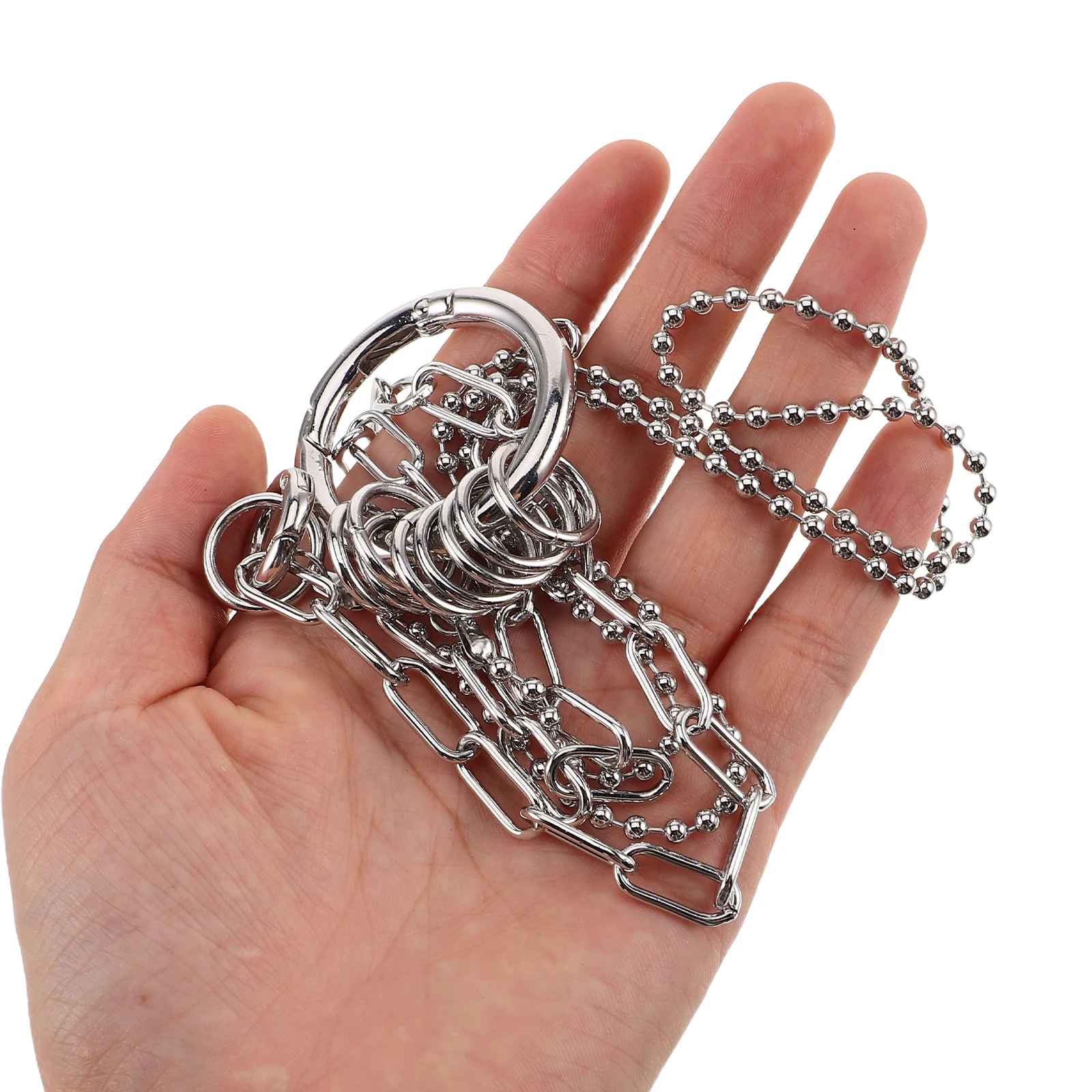 

Hip-hop Style Trousers Waist Chain While Belt Hiphop Necklace for Jean Body Accessories Clothing Metal Universal Men and Women