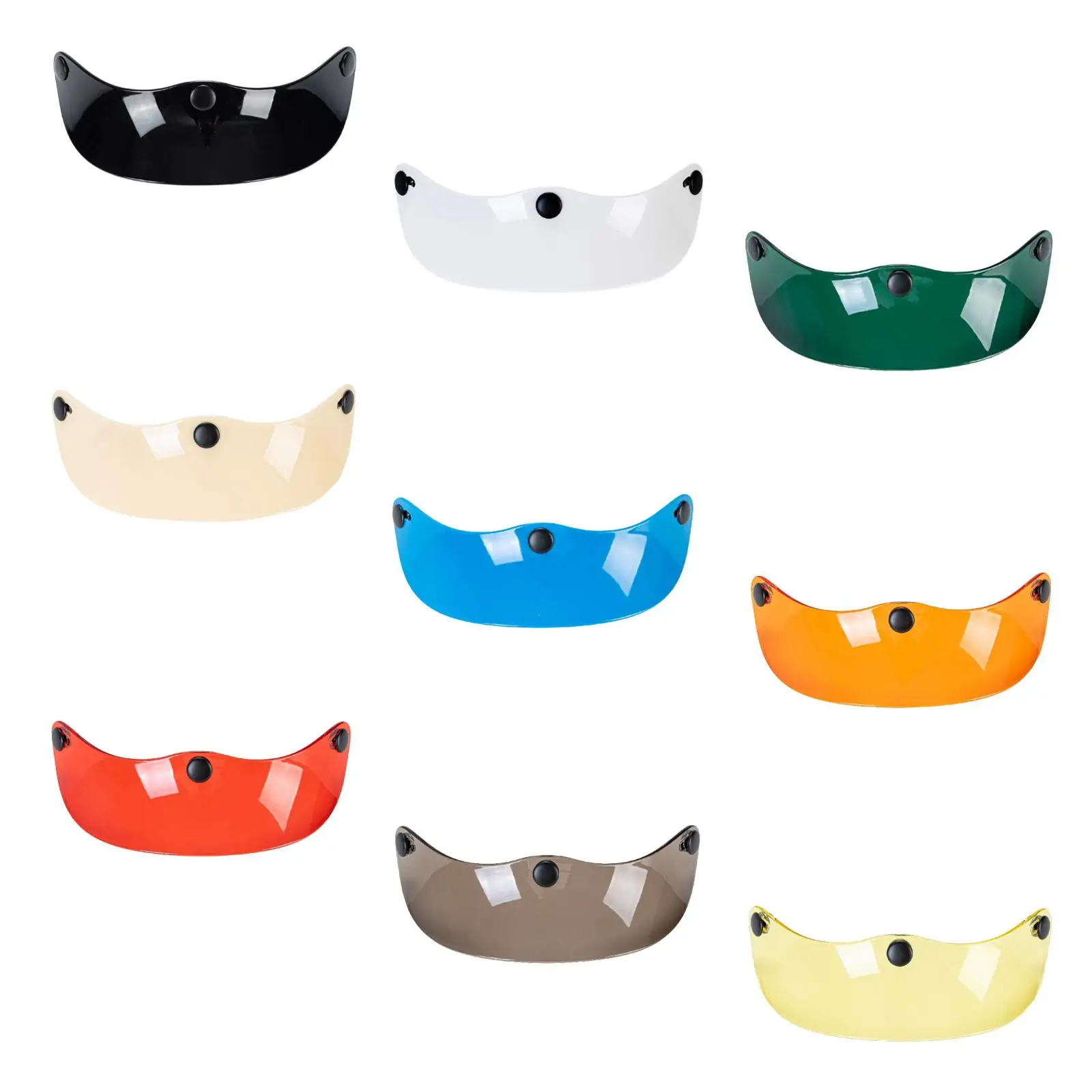 

Helmet Peak Shield Sun Shade Protector Easy to Install Vintage Lightweight