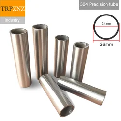 304 stainless steel tube precision pipe Outer diameter 26mm inner 24mm wall 1mm tolerance 0.05mm polished inside outside