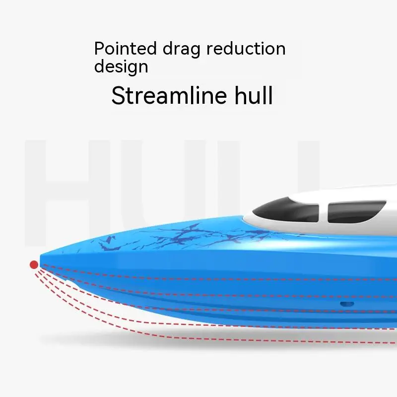 جديد جهاز تحكم عن بعد لاسلكي كهربائي طويل المدى عالي السرعة 2.4g قابلة للشحن قارب سريع نموذج لعبة أطفال مائية