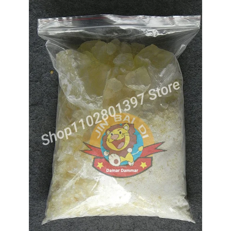 

500g (17.6 OZ) Gum Damar Dammar Gum Resin White gum Damar lumps Incense Resin