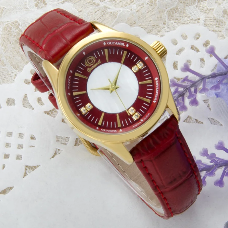 

Fashionable *Women’s Quartz Watch, Korean Style Crystal-Accented Wristwatch, Trendy Elegant Design