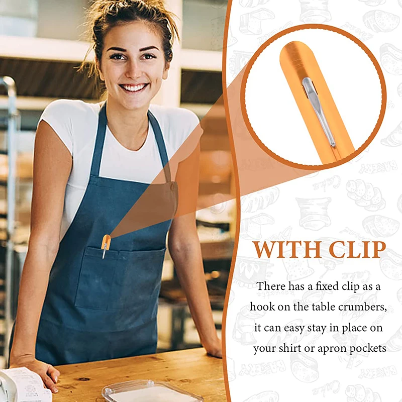 Crumb Tool Scraper Tabletop Cleaner Crumbers Servers Table Sweeper Cleaning Brush Waiters Bread Collector Waitresses