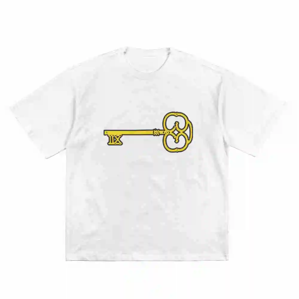 Ultimo Chiave Stadi Italian Singer Short Sleeve Tee 100% Cotton T-Shirt