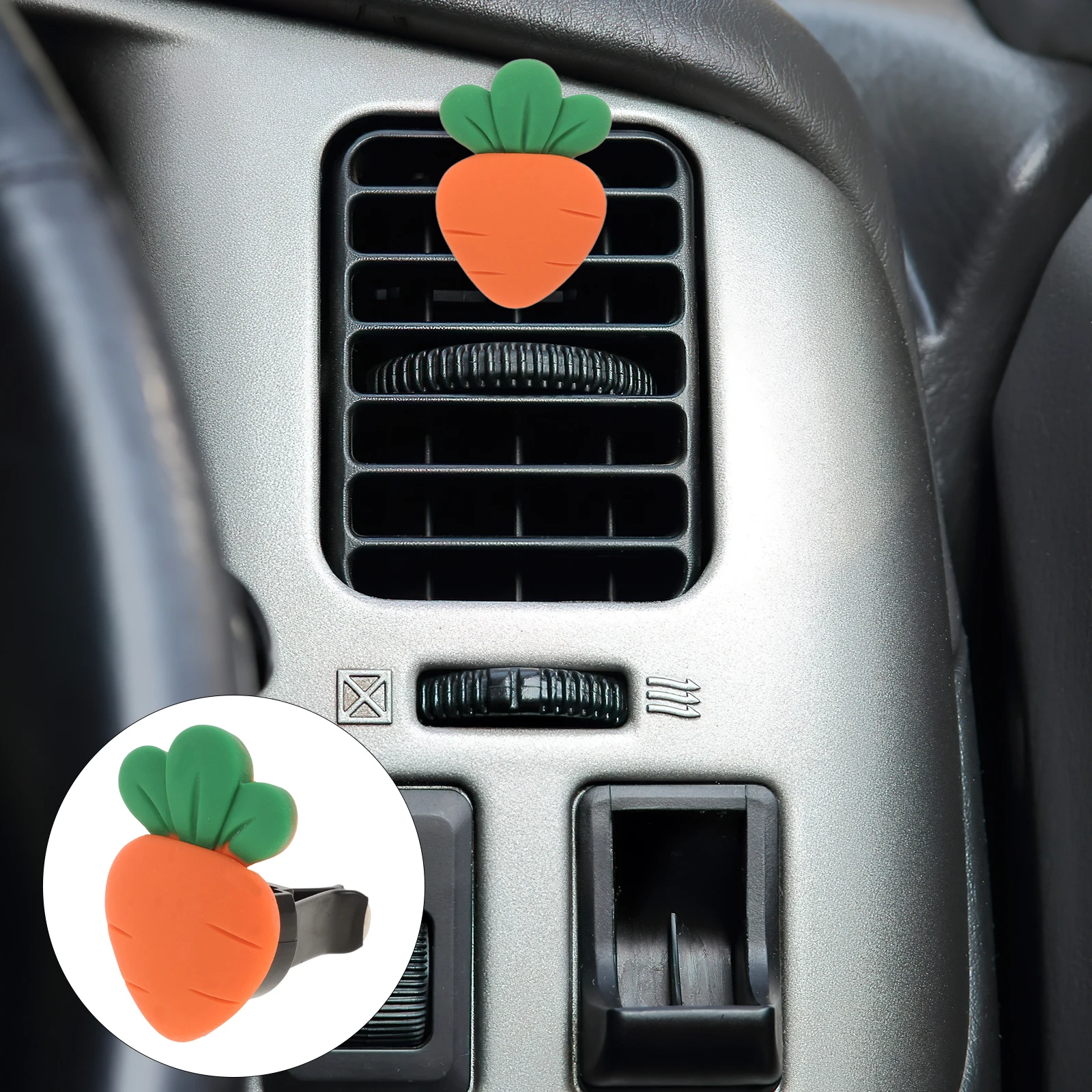 

3 D 3D Food Perfume Clip Car Interior Accessories Fresheners Air Vent Dashboard Decor Diffuser