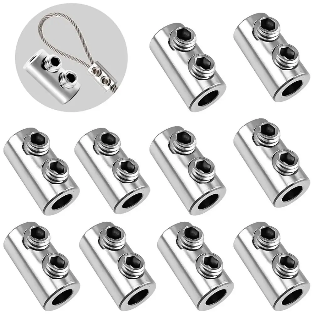 Screws Fixed Copper Steel Wire Rope Clip Metal Adjustable Wire Rope Clamp Stainless Steel Cable Clamp Hardware Accessories