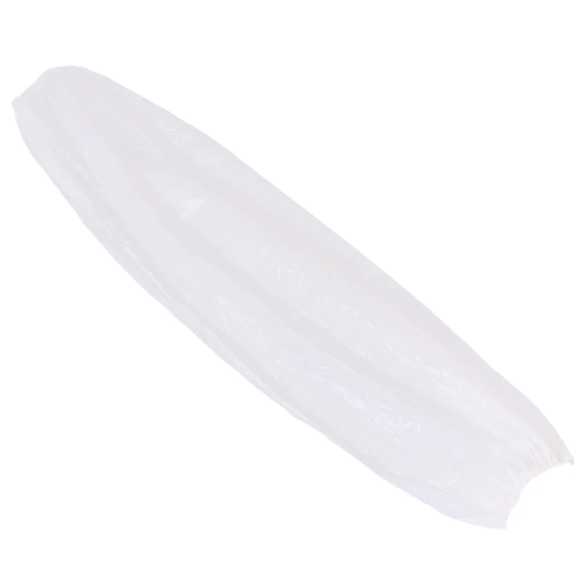 

Disposable 2PCS Plastic Arm Sleeves Waterproof Oilproof Dustproof Kitchen Cleaning Protector Elastic Lightweight for Women Men