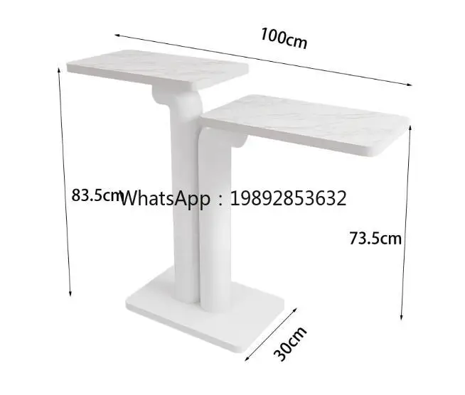 ZZ Light Luxury Entryway Table Ultra Narrow Creative Entryway Console الراقية غرفة المعيشة المدخل الإنترنت المشاهير #5