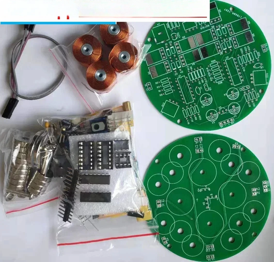 

Push-down Magnetic Levitation Kit DIY Levitation Electronic Production Learning Parts Finished Products Fun