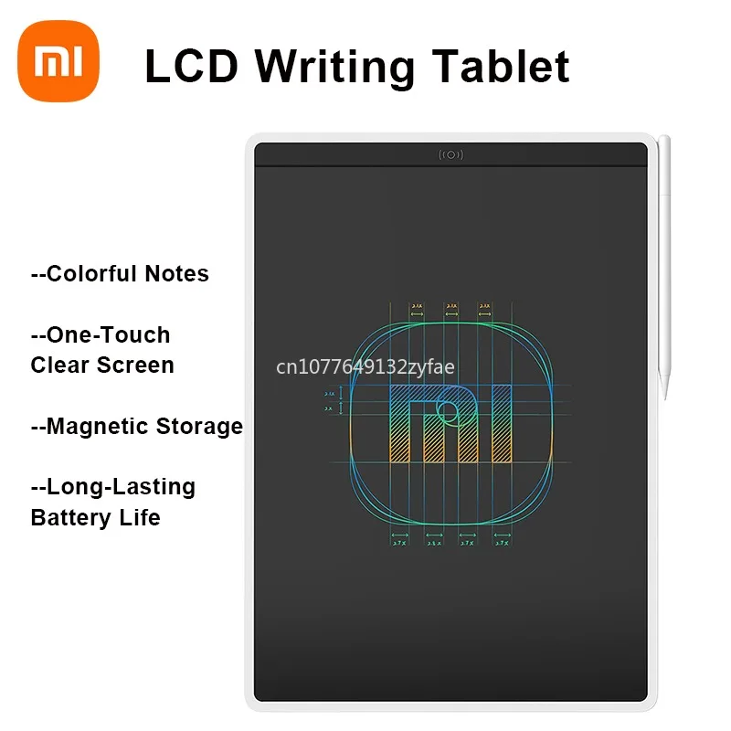 

Новый ЖК-планшет Xiaomi для письма с магнитной ручкой, цветная доска для рисования, электронный блокнот для рукописного ввода, графическая доска для сообщений