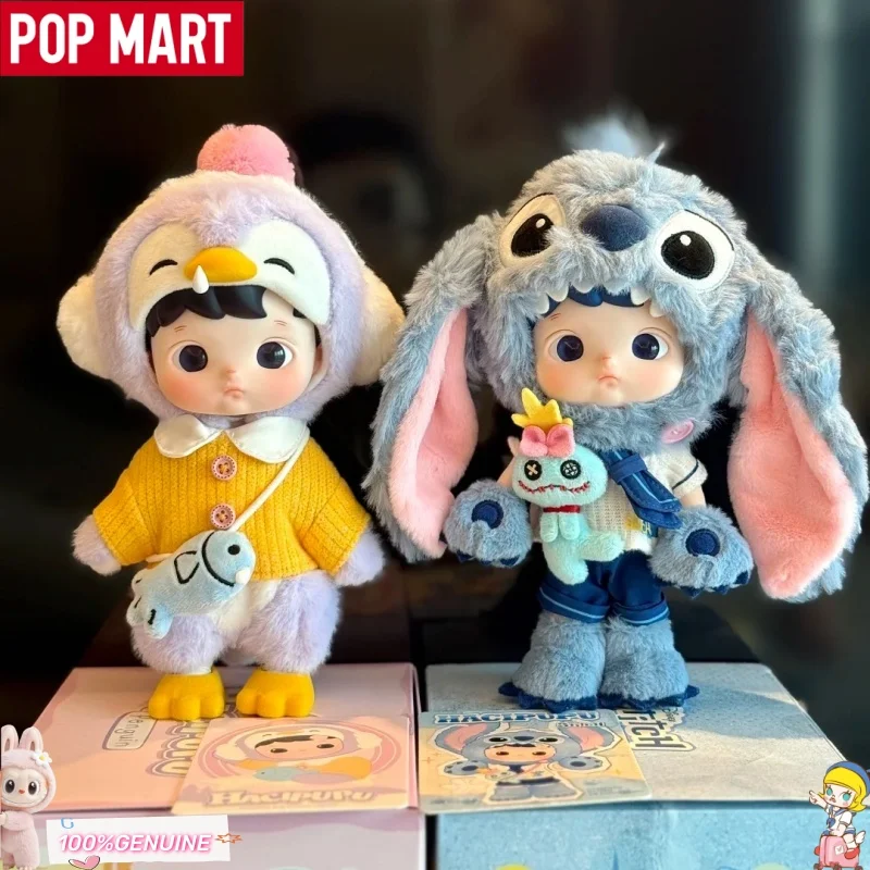 

New Pop Mart Haipupu Stitch 1/8 Mobile Doll Toy Lovely Room Decoration Original Collectibles Girl Spring Festival Surprise Gifts