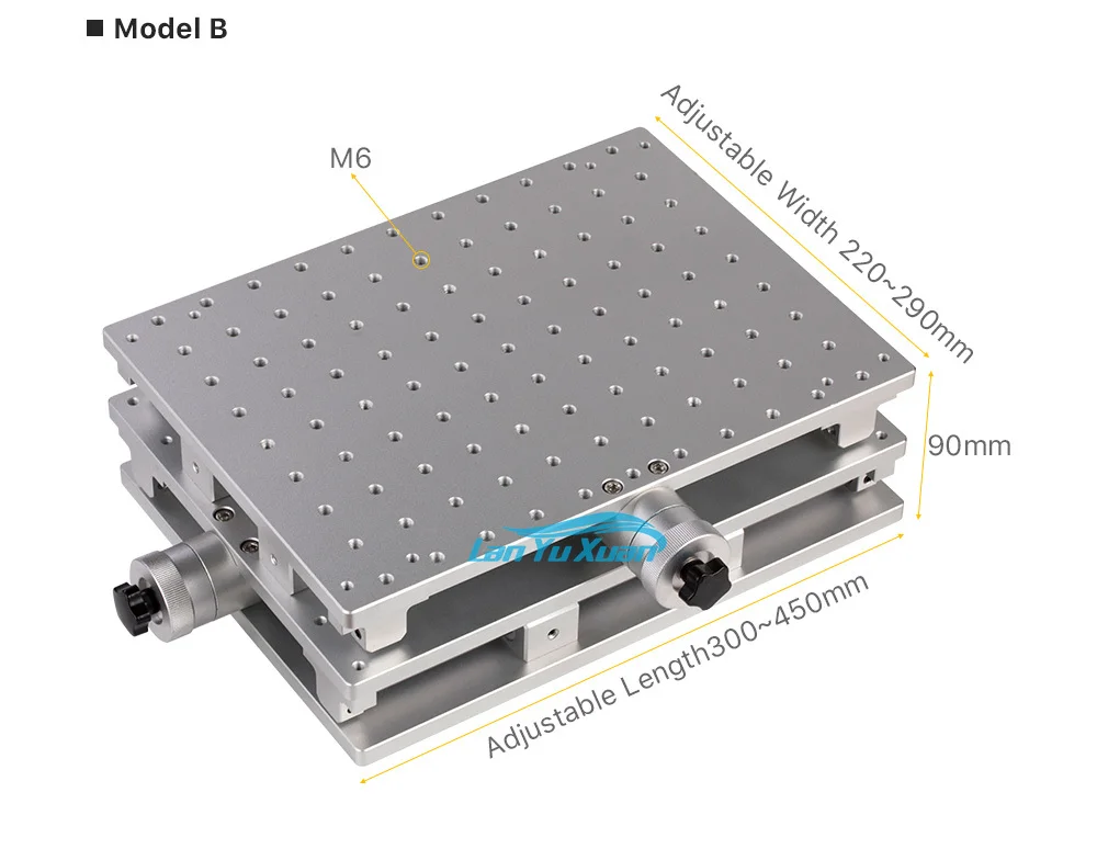 

Cloudray 1064nm Fiber Laser Marking Engraving Machine 2 Axis Moving Table Portable Cabinet Case XY