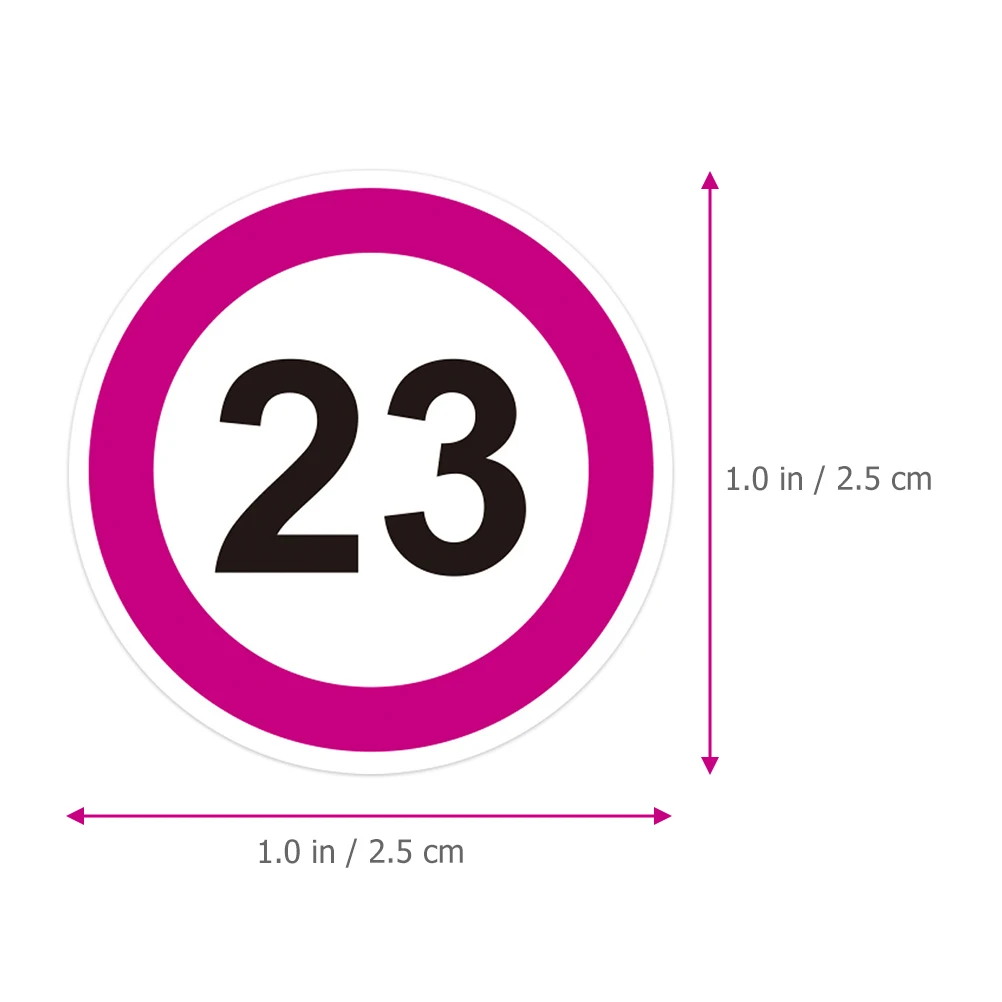 

40 листов наклейки с номерами, самоклеящиеся цветные этикетки для офисной организации, классификация, пронумерованная идентификация кодирования