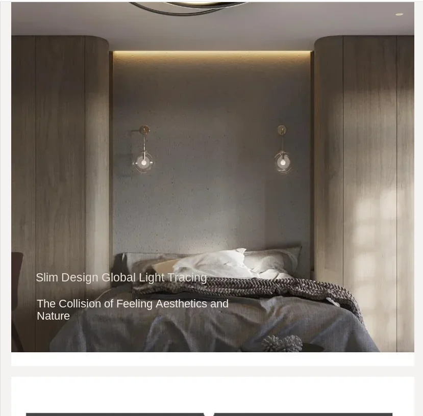 

Master bedroom Nordic light luxury creative ceiling lights led with simple modern personality restaurant room