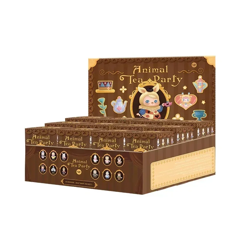 POP MART PUCKY Animal Tea Party Series Blind Box - Surprise Anime Figure Cute Gift Model Ornament Blind Box Toys image 3