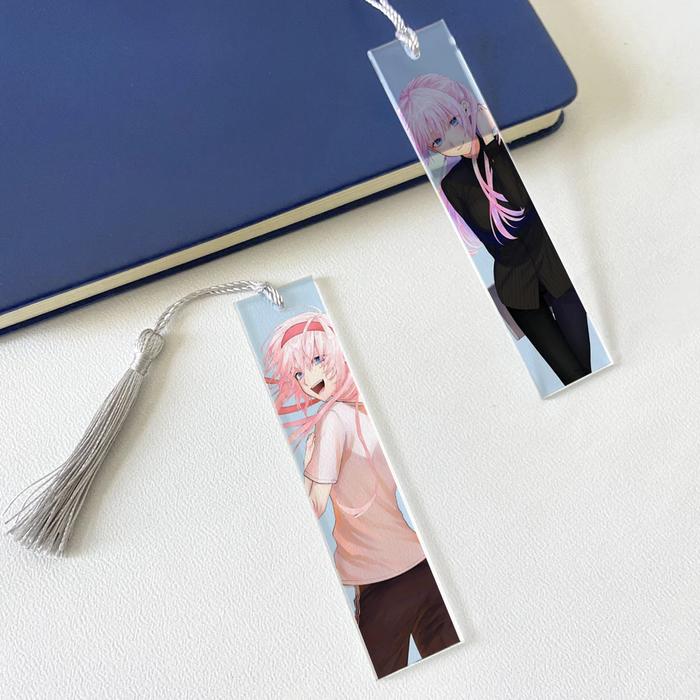 Anime Shikimori's Not Just a Cutie Crystal Transparent Bookmark Creative Bookmarks 3405 Stationery Accessories