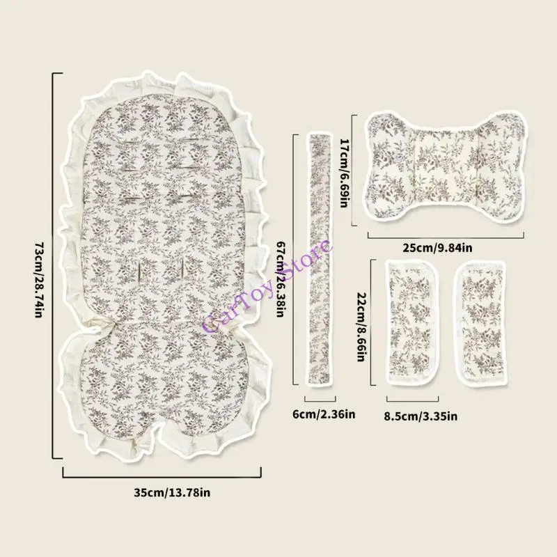 مجموعة من 1 وسادة مسند للرأس مصنوعة من القطن والدانتيل سهلة الاستخدام، استمتع بالراحة على مدار العام