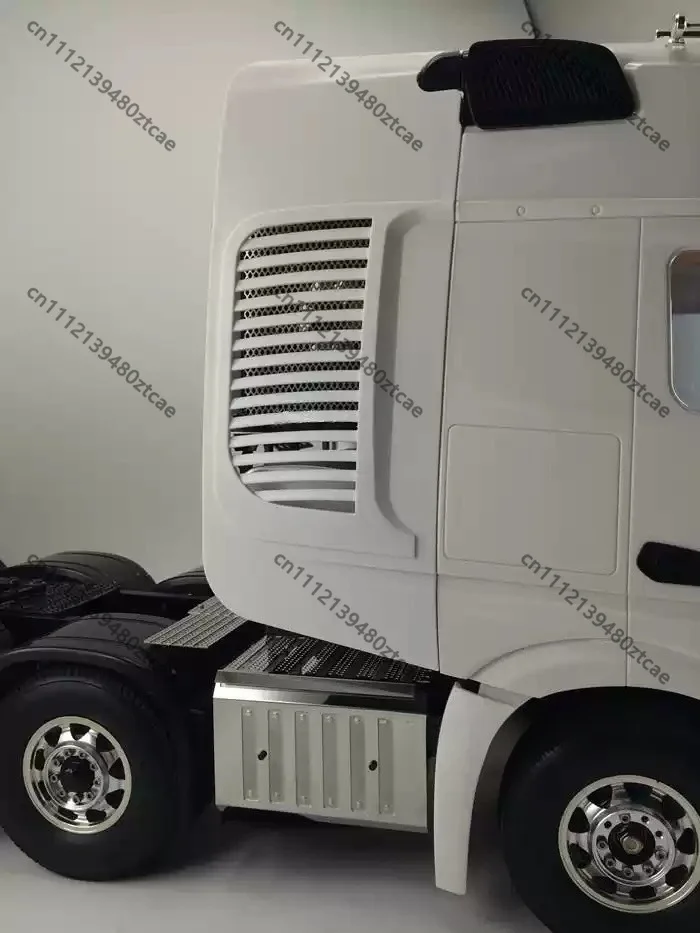 1/14 Heavy Tractor Truck Modified Side Skirt Fairing Body Side Guard Fit 1851 RC Truck Model Replacement Decor Parts
