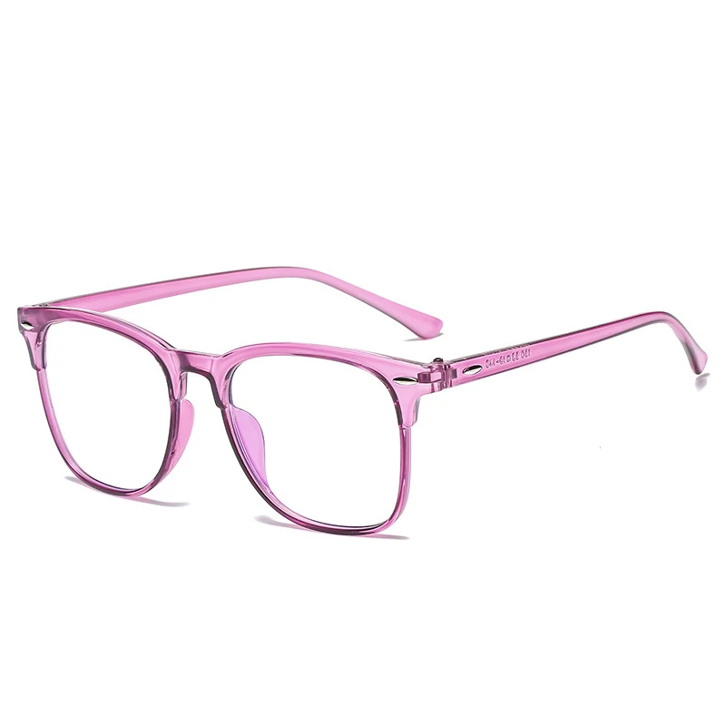 Transparent Computer Glasses Frame Women Men Anti Blue Light square Eyewear Blocking Glasses Optical Spectacle Eyeglass