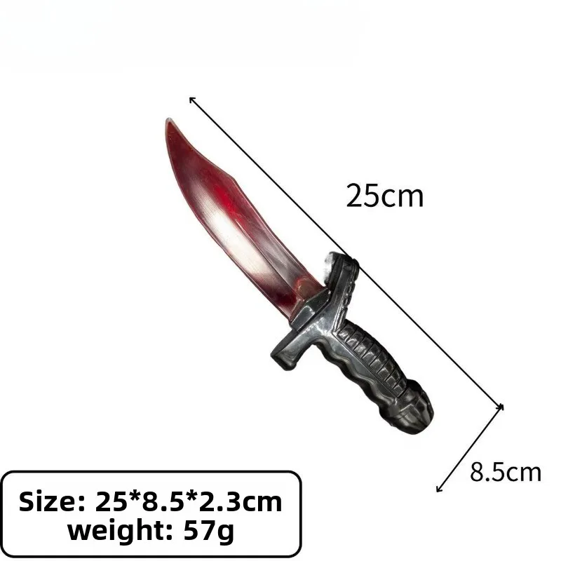 33.5 センチメートル/13.19 インチ PU おもちゃショートナイフホラーパーティーモデル小道具コスプレ用品ゲーム周辺機器グッズ屋外ハロウィンギフト