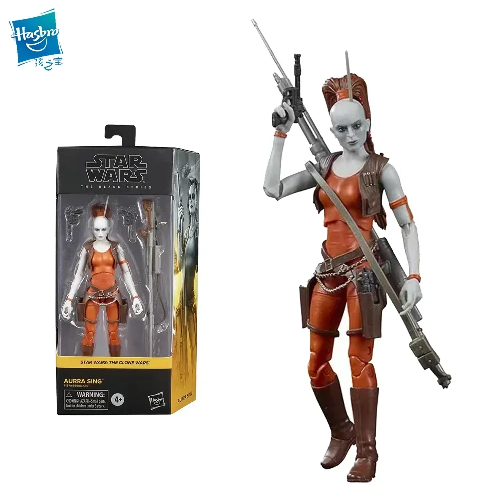 

Hasbro Star Wars The Black Series The Mandalorian Olacin 6 Inches Vinyl Doll Model 16CM Children's Toy Gifts Collect Toys