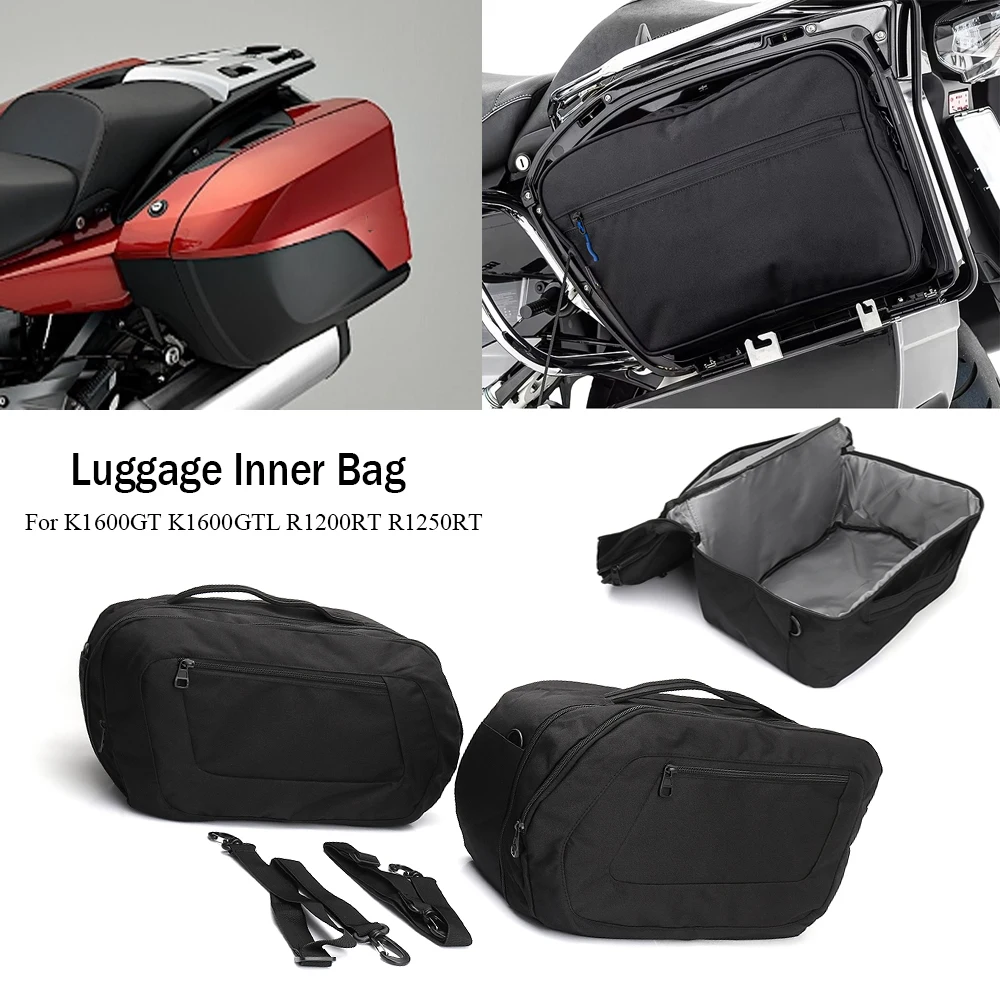 

Motorcycle Accessories Luggage Inner Bag Side Case Liners Bags For BMW K 1600 GT K1600GLT R1200RT R 1250 RT