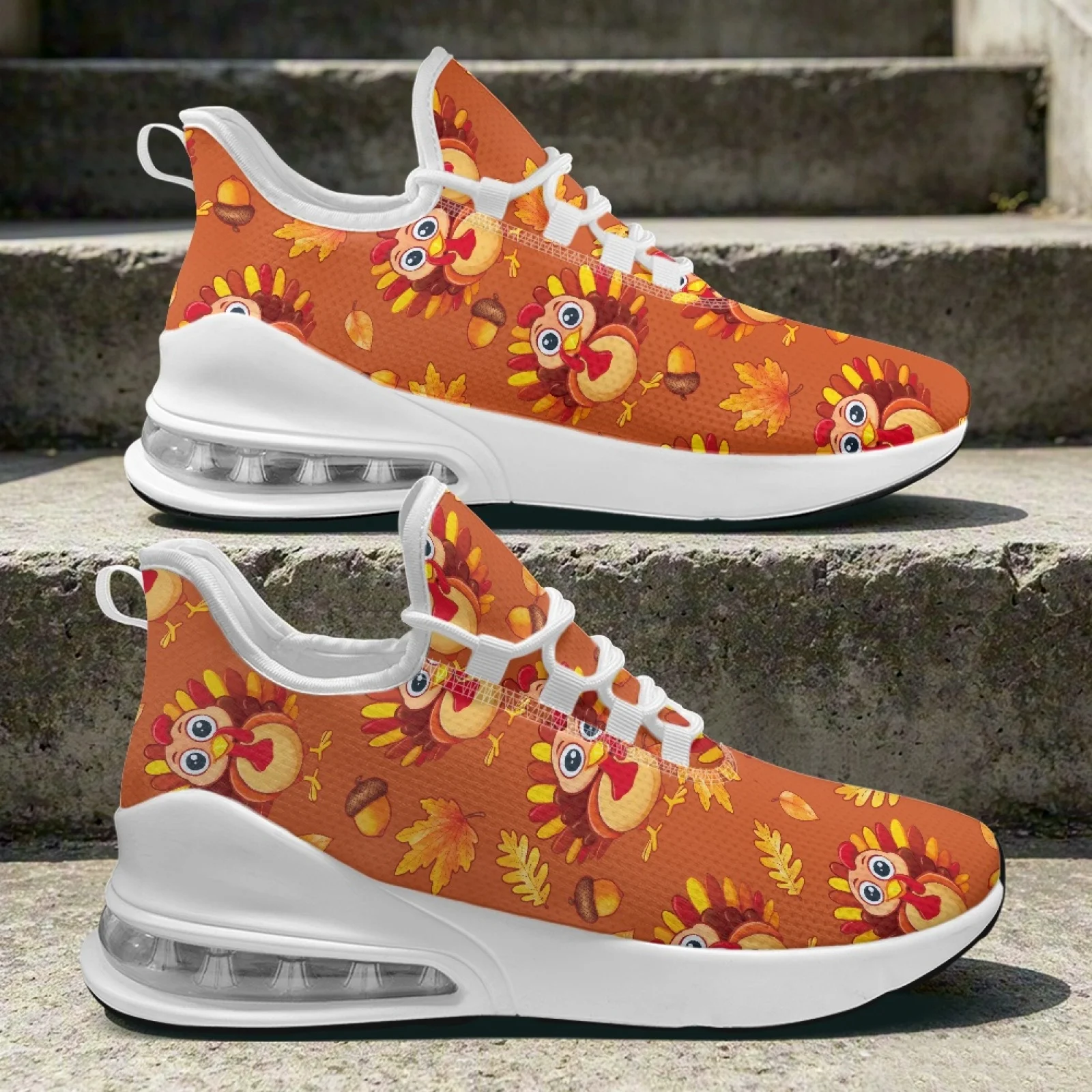 XIXIRIMIDO Thanksgiving Air Cushion Shoes for Woman Autumn/Winter 2026 Collection Shoes Women's Running Sneaker Festive Gifts