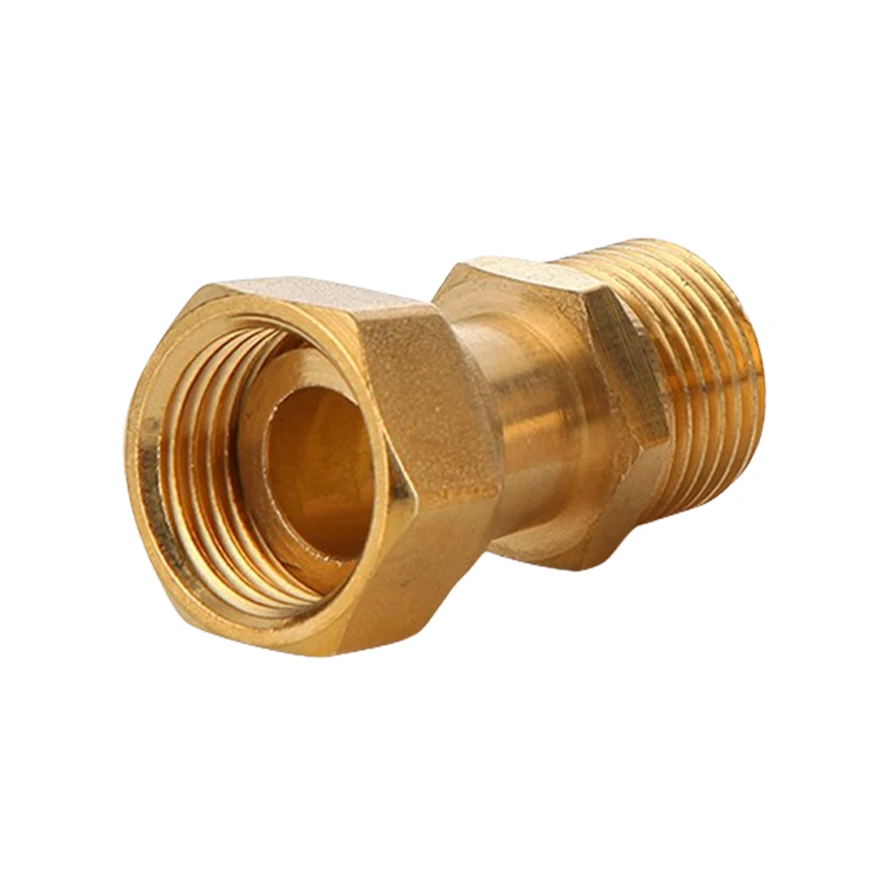 For Industrial Use Brass Water Pipe Joint High Strength Plumbing Connector Water Connector Crack-proof Functionality