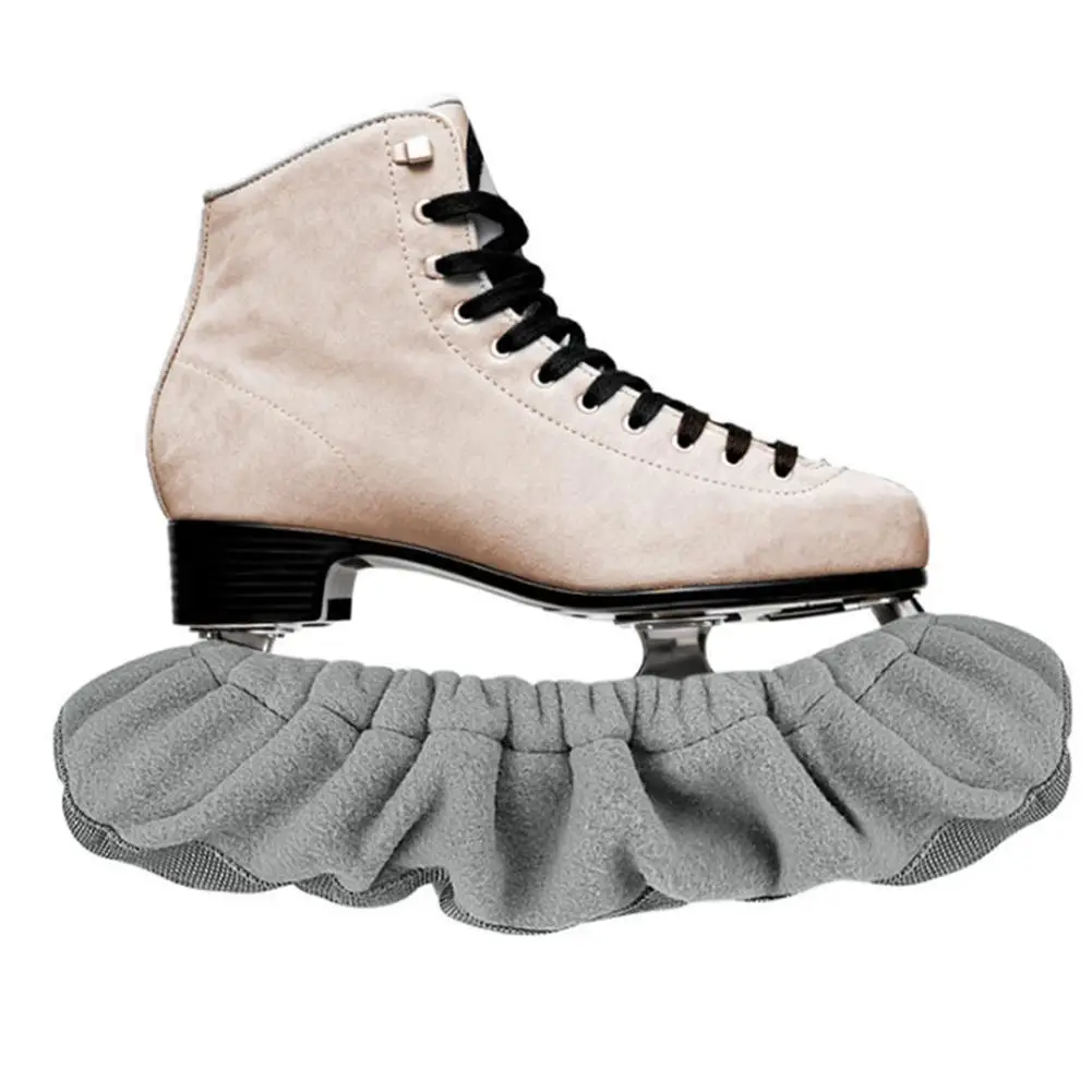 Ice Hockey Skates Blade Covers Fleece Skate Blade Protector For Child Adult Ice Hockey Field Hockey Sports Accessories