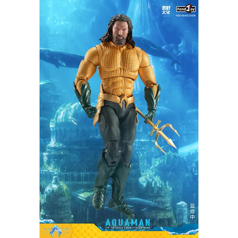 Fondjoy DC Aquaman And the Lost Kingdom 1/9 Aquaman Action Figure Anime Model Collectible Toys Gift