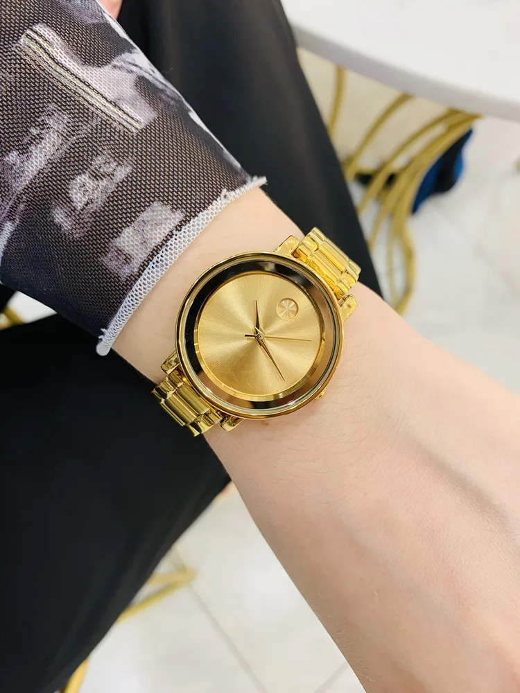 

New Women'S Watch, Simple Yet Elegant, With A Sophisticated And Luxurious Feel, Featuring A Gold Finish And A Vintage Design.