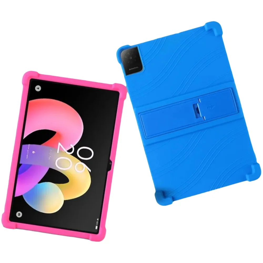 Etui na tablet TCL Tab 10L Gen 4, 10 cali, przyjazne dla dzieci, miękkie silikonowe, z regulowaną podstawką, ochronny pokrowiec 8483A — zdjęcie produktu 7