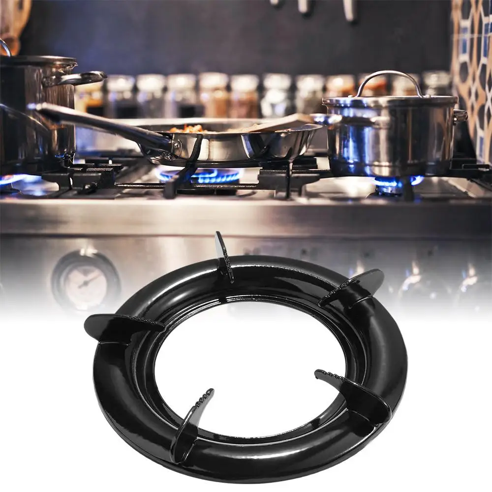 Stove Gas Wok Ring Rack Cast Iron Pan Pot Support Rack Stand Gas Stove Rack Hobs Cooker Cookware Stove Protector Kitchen Tools