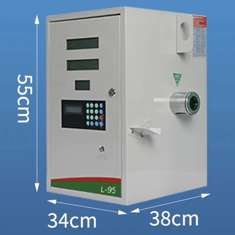 Dozownik paliwa 95 TYP nafta/diesel mini mała mobilna pompa dozownika paliwa LCD benzyna 60-70L/min