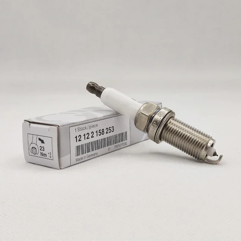 4Piece 1212-2158253 set for BMW Laser Iridium Spark Plug For N51/N52 E60 E70 E83 E90 2006-2010 12122158253 FR7NPP332